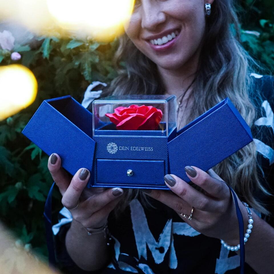 HALSKETTE KLEINES GLITZER HERZ