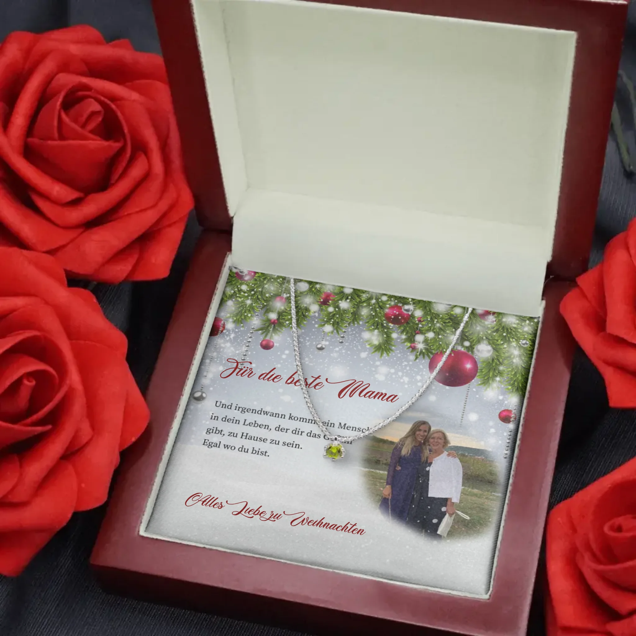 HALSKETTE GLITZER KETTE