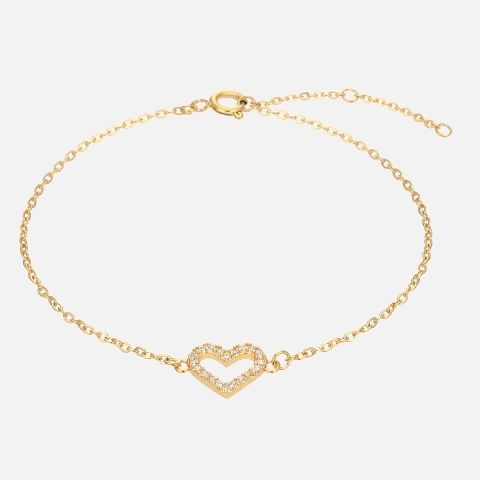 ARMBAND HERZ ZIRKONIA - MUTTERTAG TeeInBlue